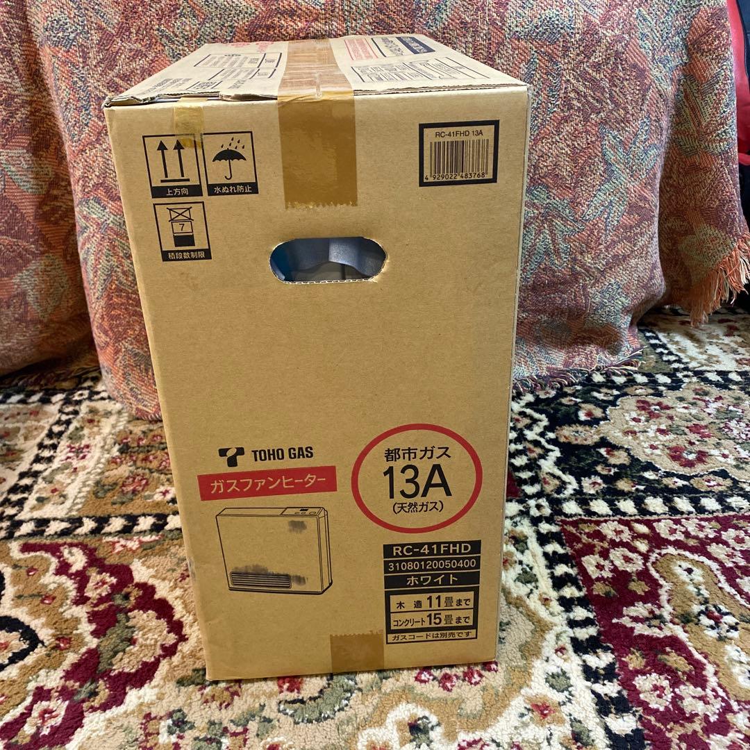 TOHO GAS ファンヒーター(RC-41FHD) - メルカリ