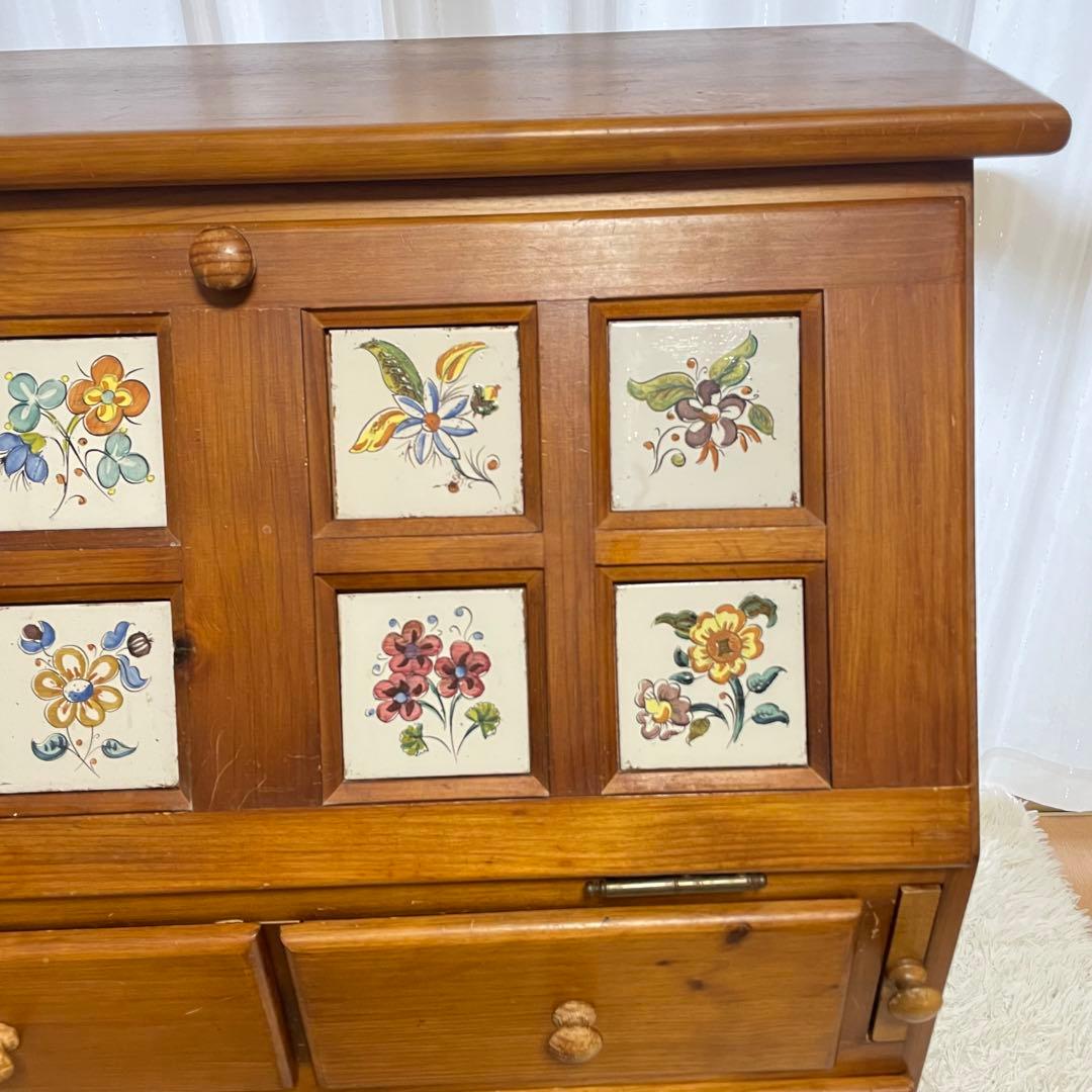 希少スペインタイルライティングビューロカントリーバレンシアパイン