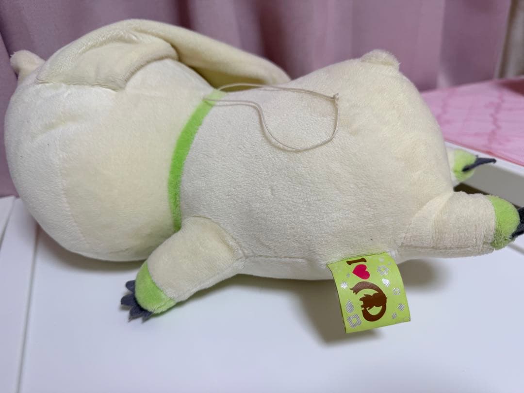 デジモン　l LOVE TERRIERMON　でっかいぬいぐるみ　テリアモン