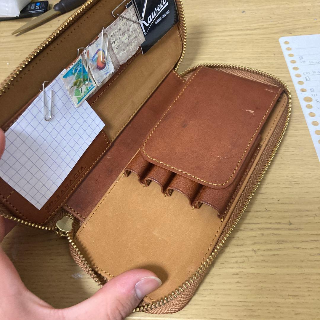 バハギアペンケース ヘキサゴナルv1〜v3付き 新型ペンケース完成