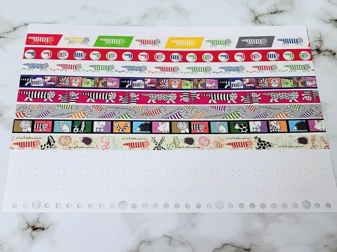 リサラーソン マスキングテープ 84本/全100種類＋ノベルティ8本セット 廃盤