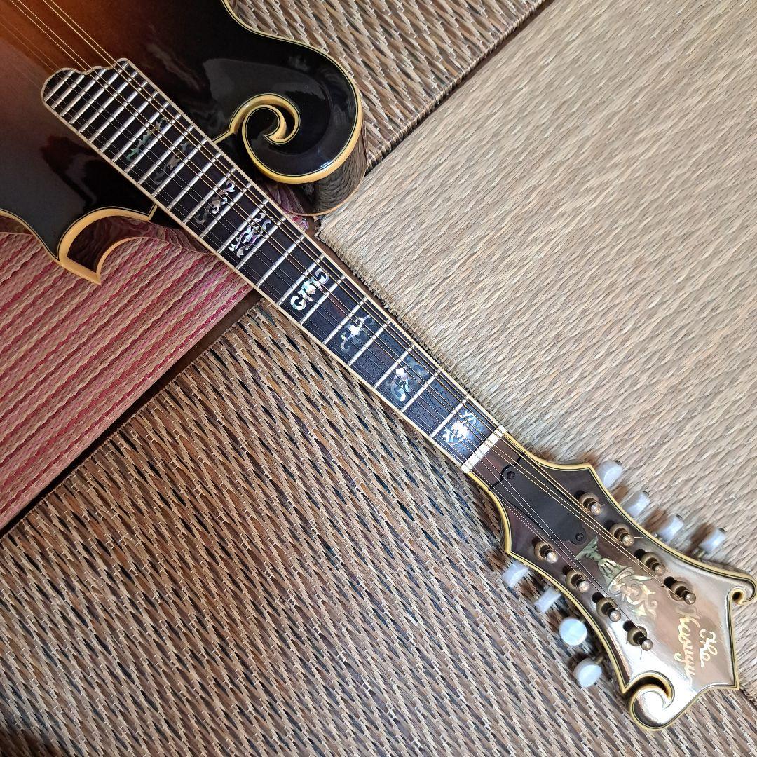 Pretender 訂正カスガ フラットマンドリン銘器70s~8ケース付