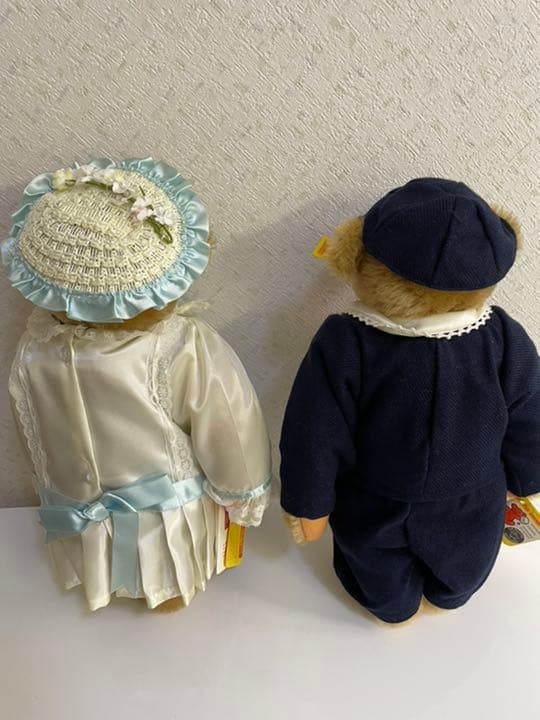 購入 入手困難 シュタイフ テディベア 2体セット