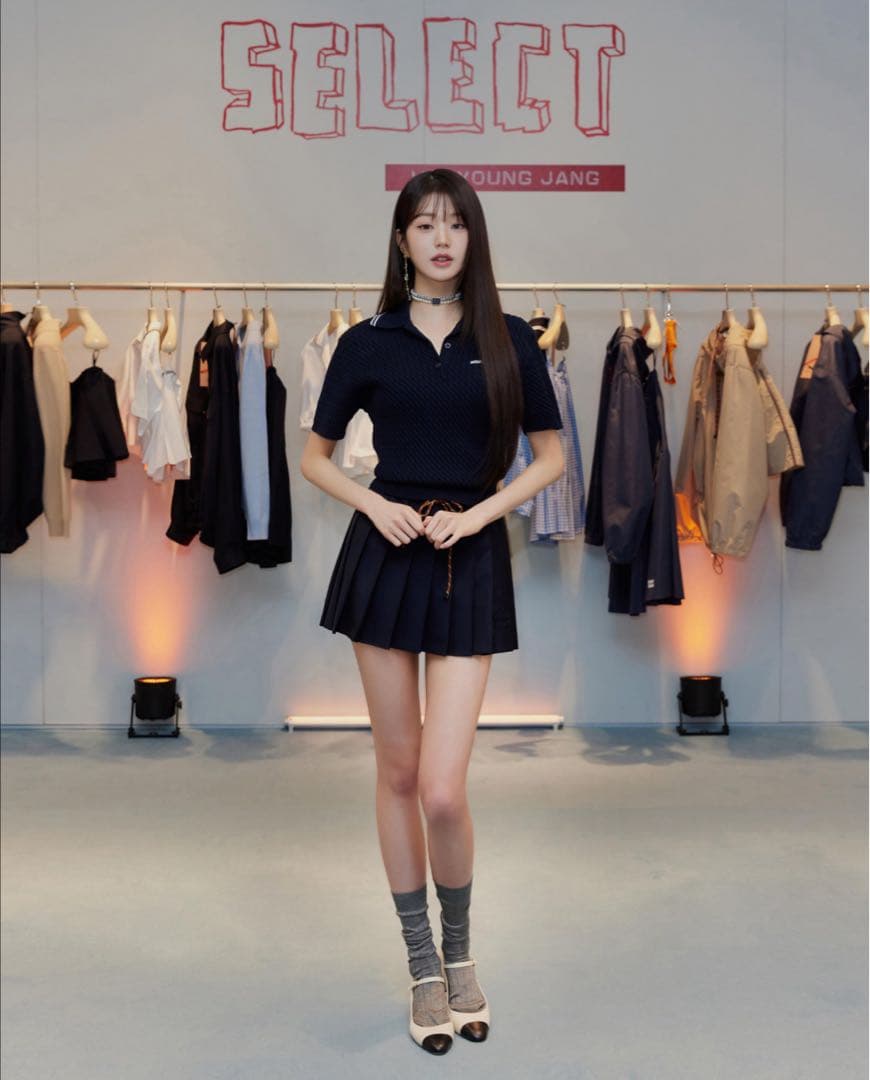 週末限定価格 miu miu ケーブル ポロシャツ ウォニョン