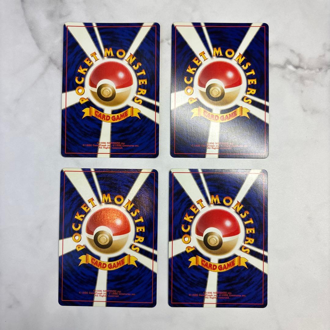 ポケモンカード　旧裏　ヤドキング・デリバード・ラプラス・バリヤード　4枚セット