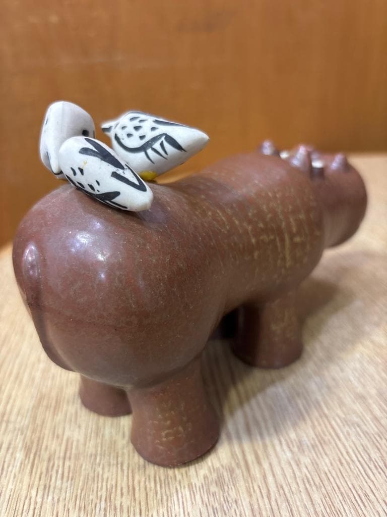 Lisa Larson リサラーソン STRA ZOO カバ 鳥 グスタフスベリ - メルカリ