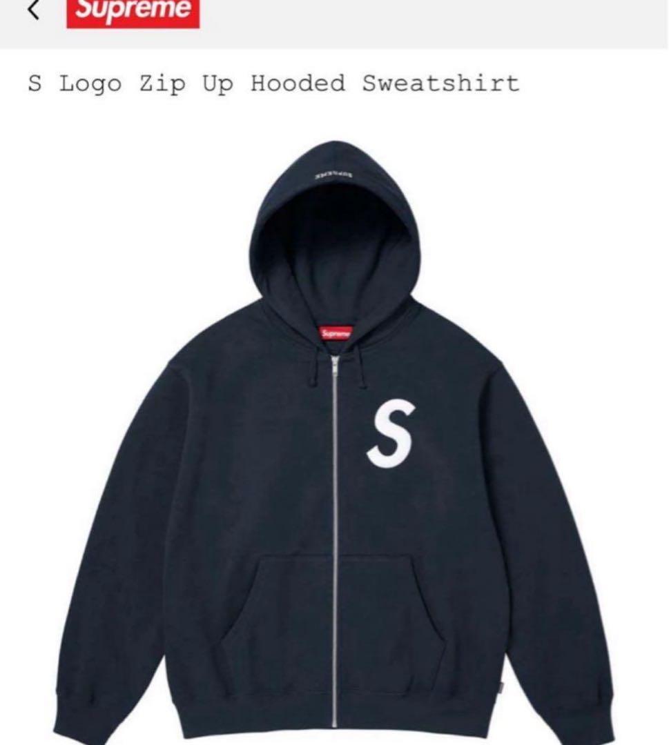 ⚠️最終値下げ　Supreme S Logo Zip Up パーカー Sサイズ