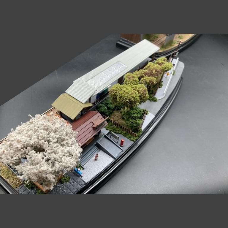 江ノ電ジオラマ・極楽寺駅・桜橋・極楽洞セット化（R134Tomo）