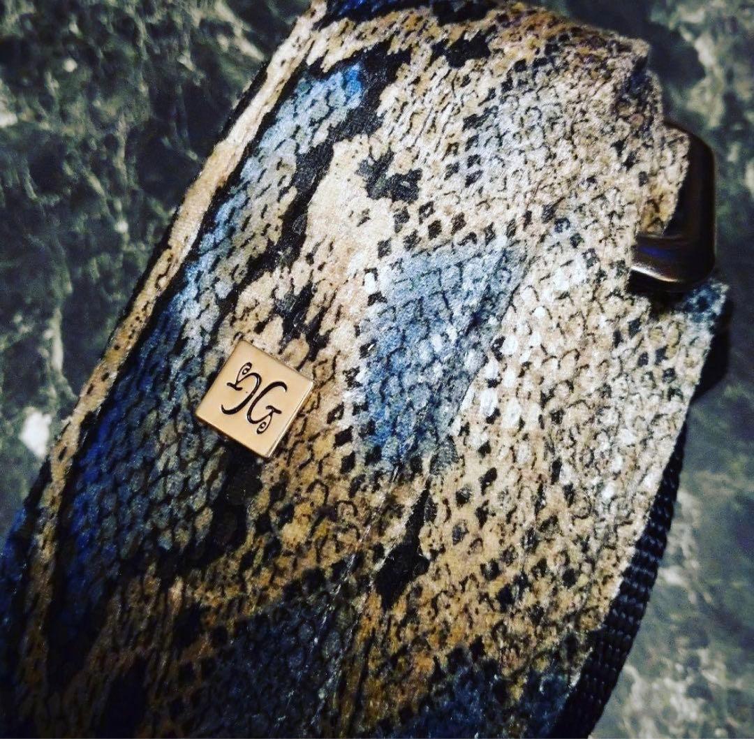 GET'M GET'M ハンドメイド ギターストラップ 美品