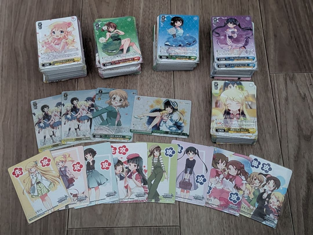 ヴァイスシュヴァルツ きんいろモザイク TD RR以下4コン 先攻後攻