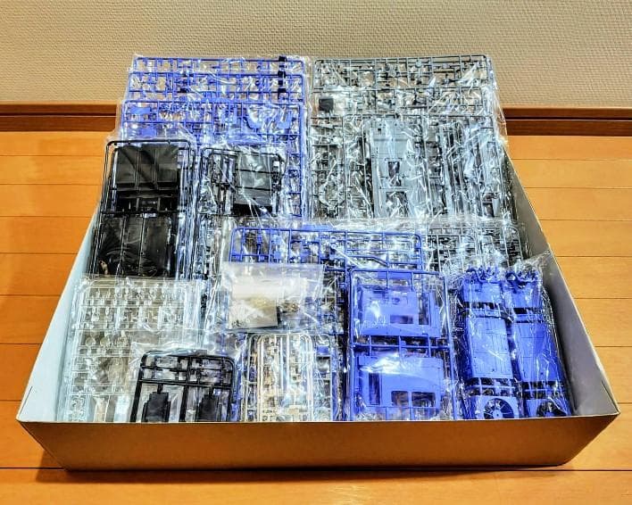 未組立DD51北斗星プラモデル1/45アオシマ☆トレインミュージアムOJNo01