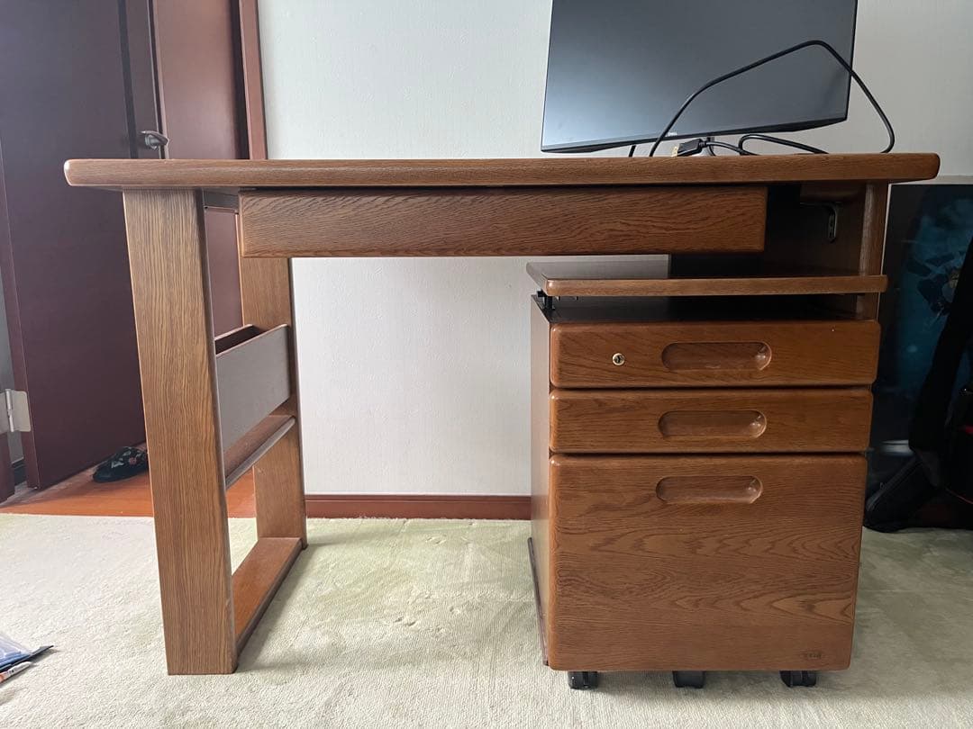 皇室御用達 浜本工芸 学習机 セット商品 ⓵机 家具