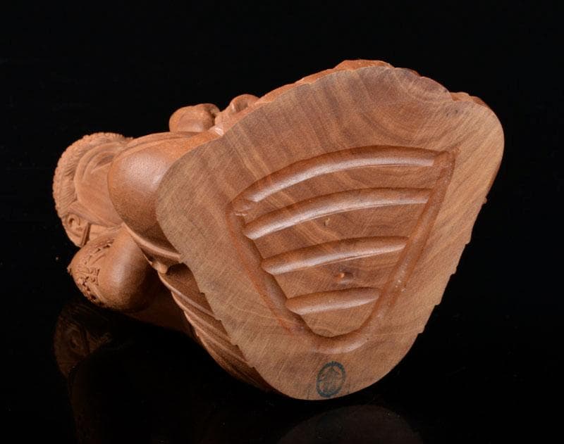 仏教美術 香木 白檀彫刻 観音菩薩像 仏像 置物 F R1904