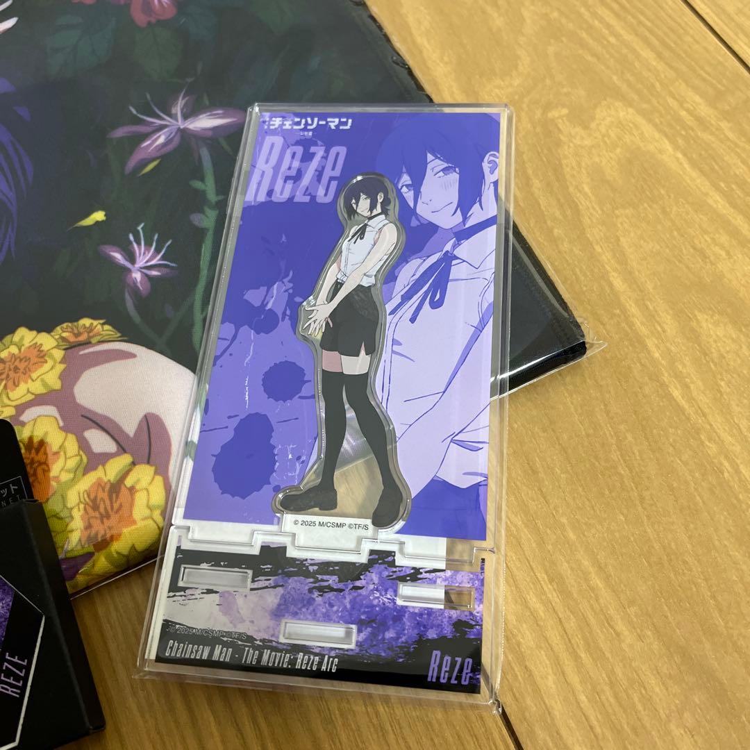 チェンソーマン レゼ篇 フェイスタオル タイルマグネット アクスタ