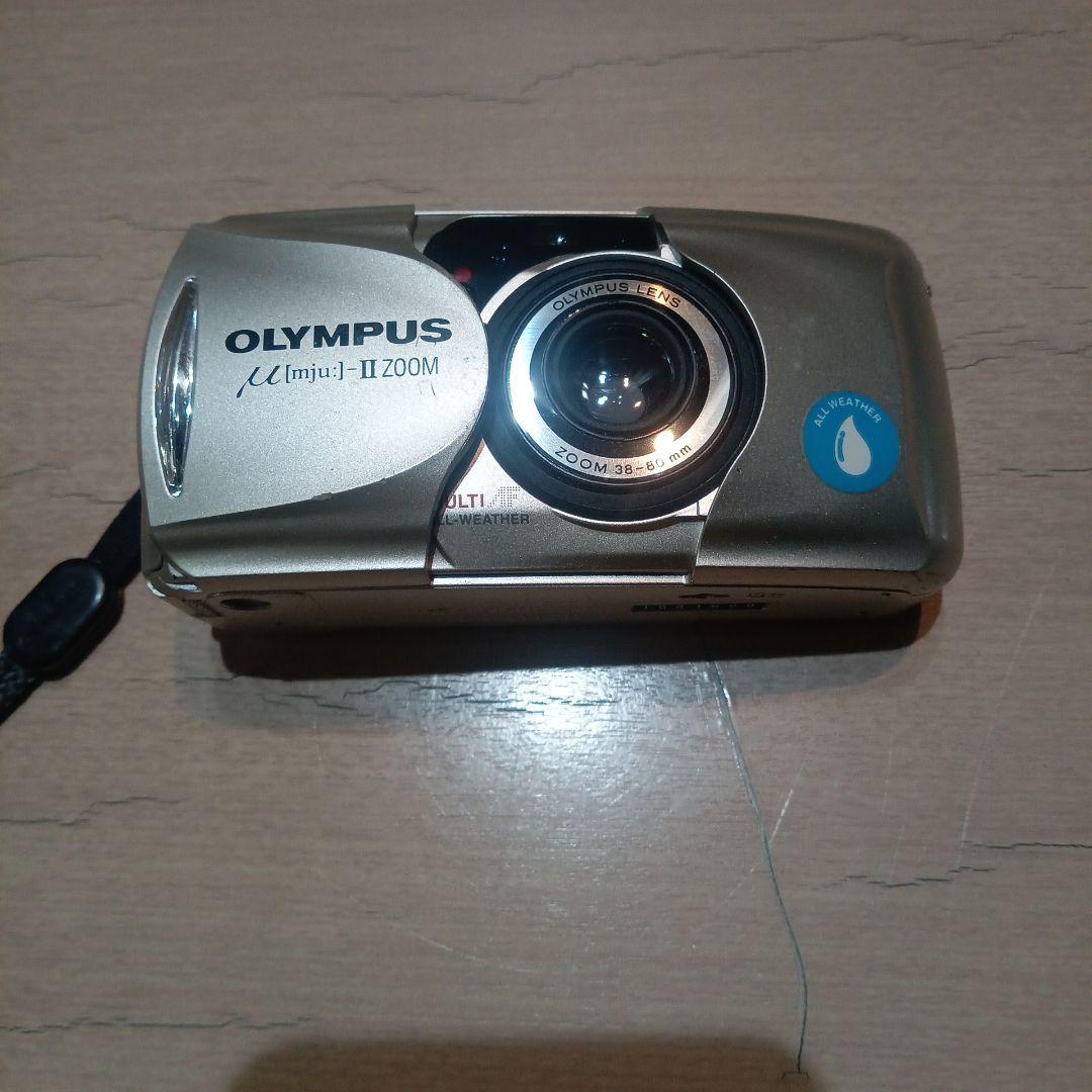 OLYMPUS μ[mju:]-II 200M コンパクトフィルムカメラジャンク - メルカリ