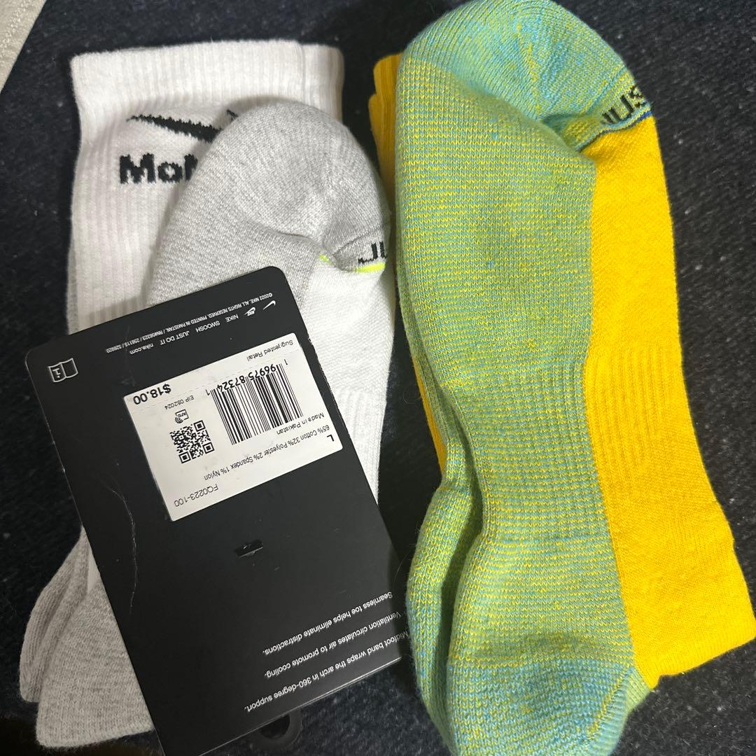新品未使用　MoMA×Nike日本未発売 ソックス　L