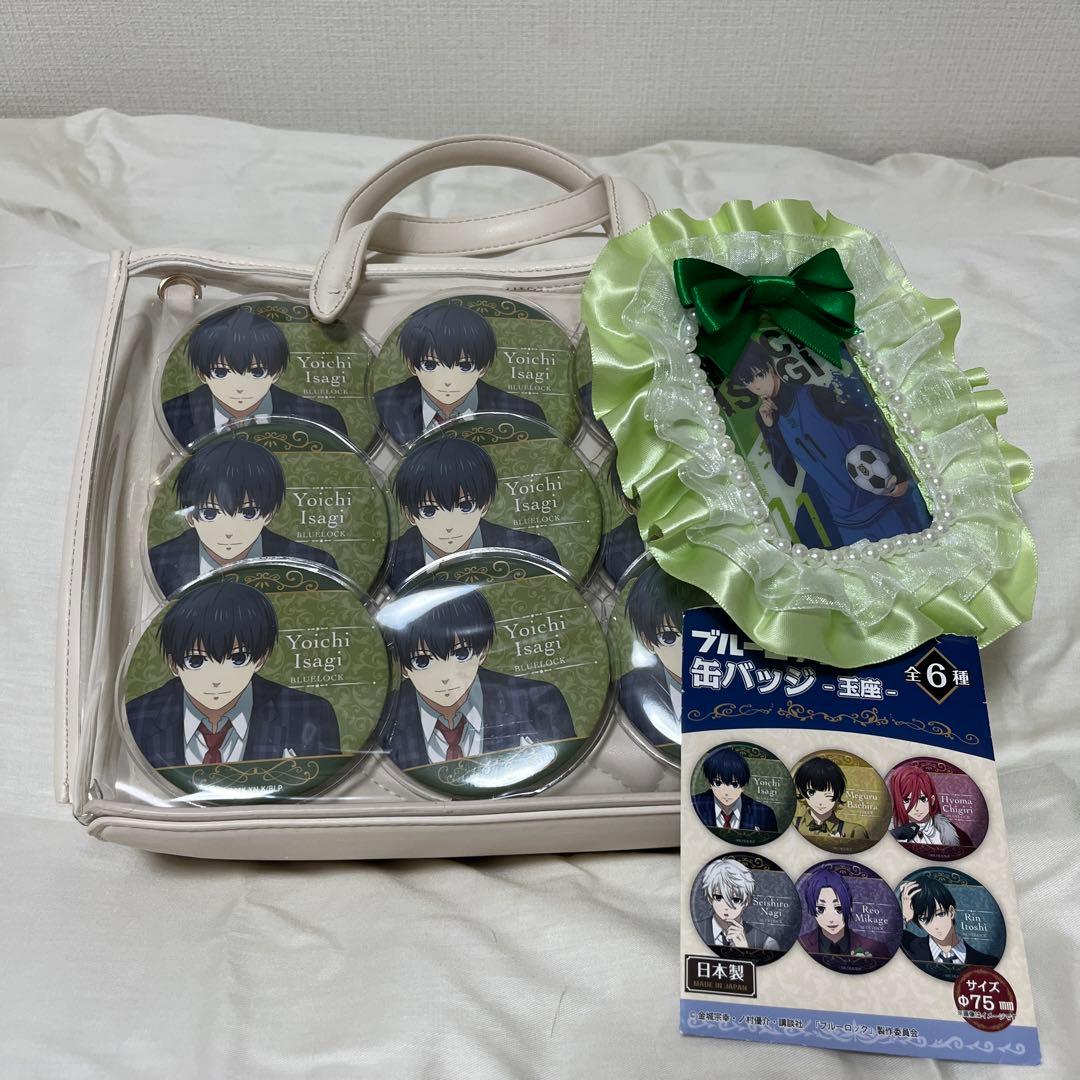 ブルーロック 潔世一 玉座 缶バッジ 痛バ カード