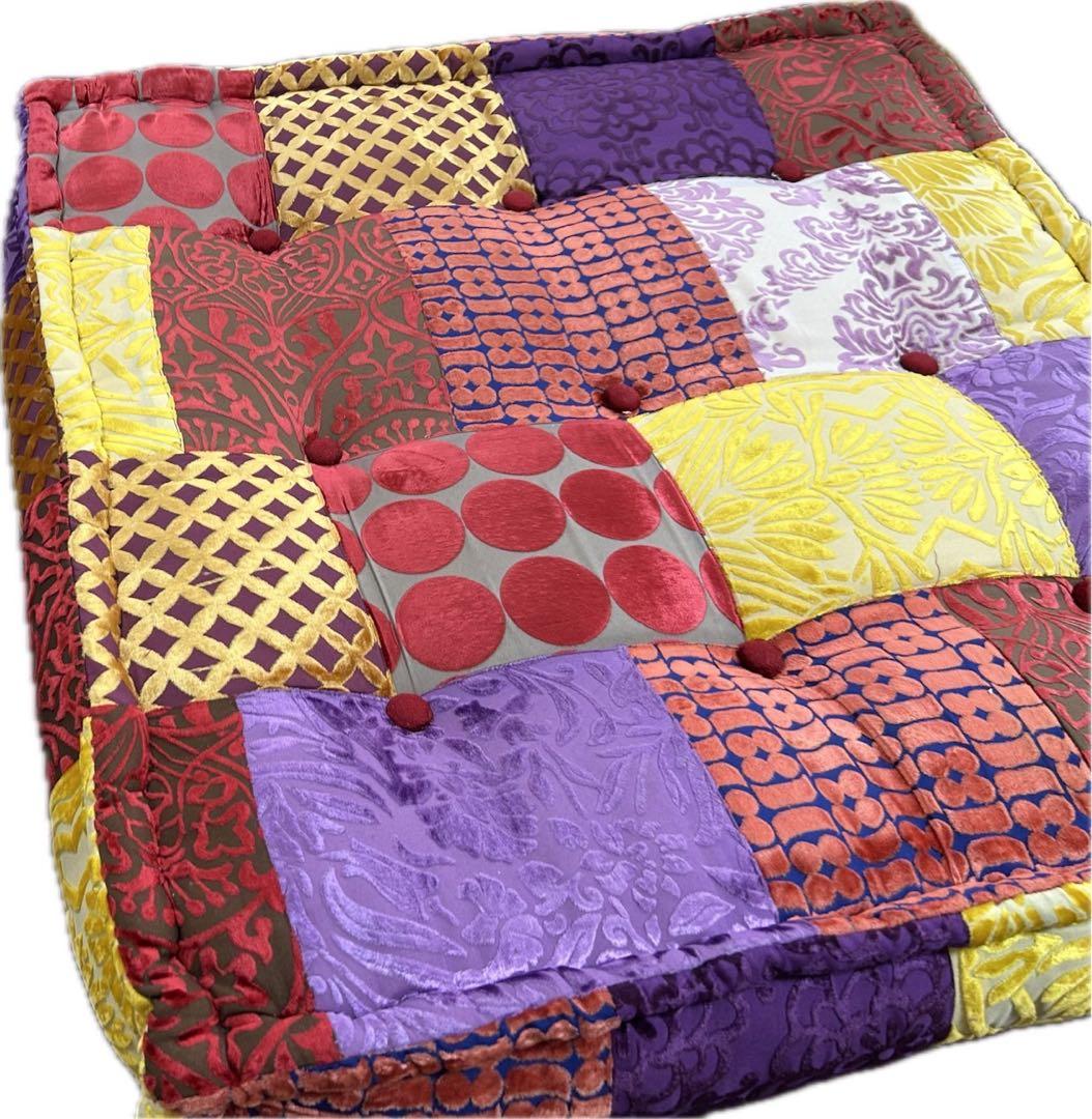 【美品】アデペシュ　ソファとオットマンのセット