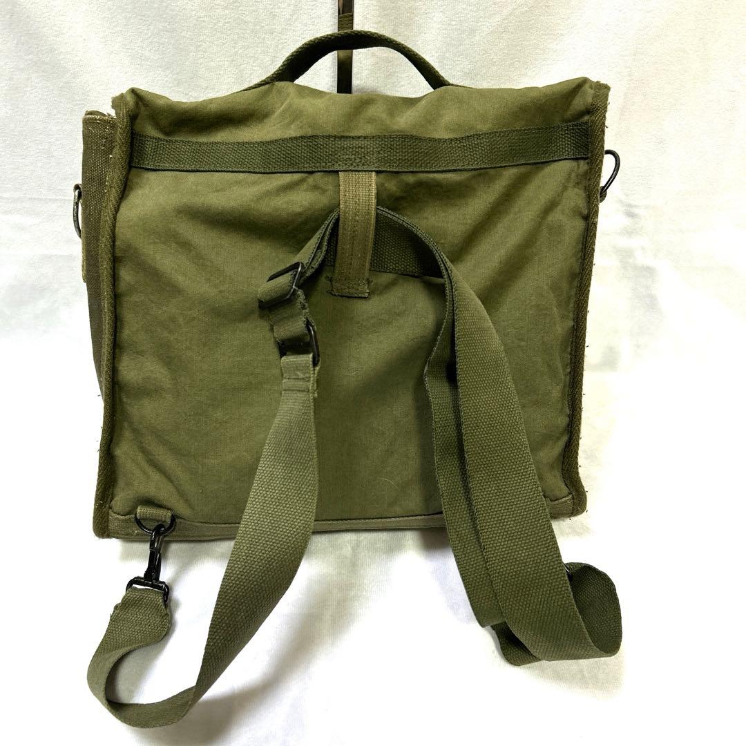 80's 米軍 USステンシル SCOVILL GRIPPERショルダーバッグ