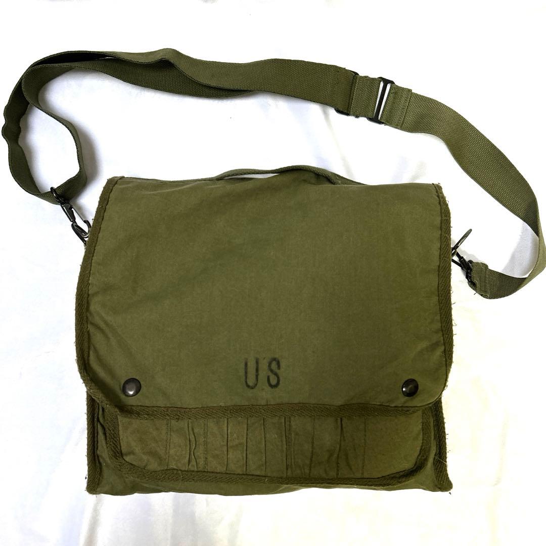 80's 米軍 USステンシル SCOVILL GRIPPERショルダーバッグ