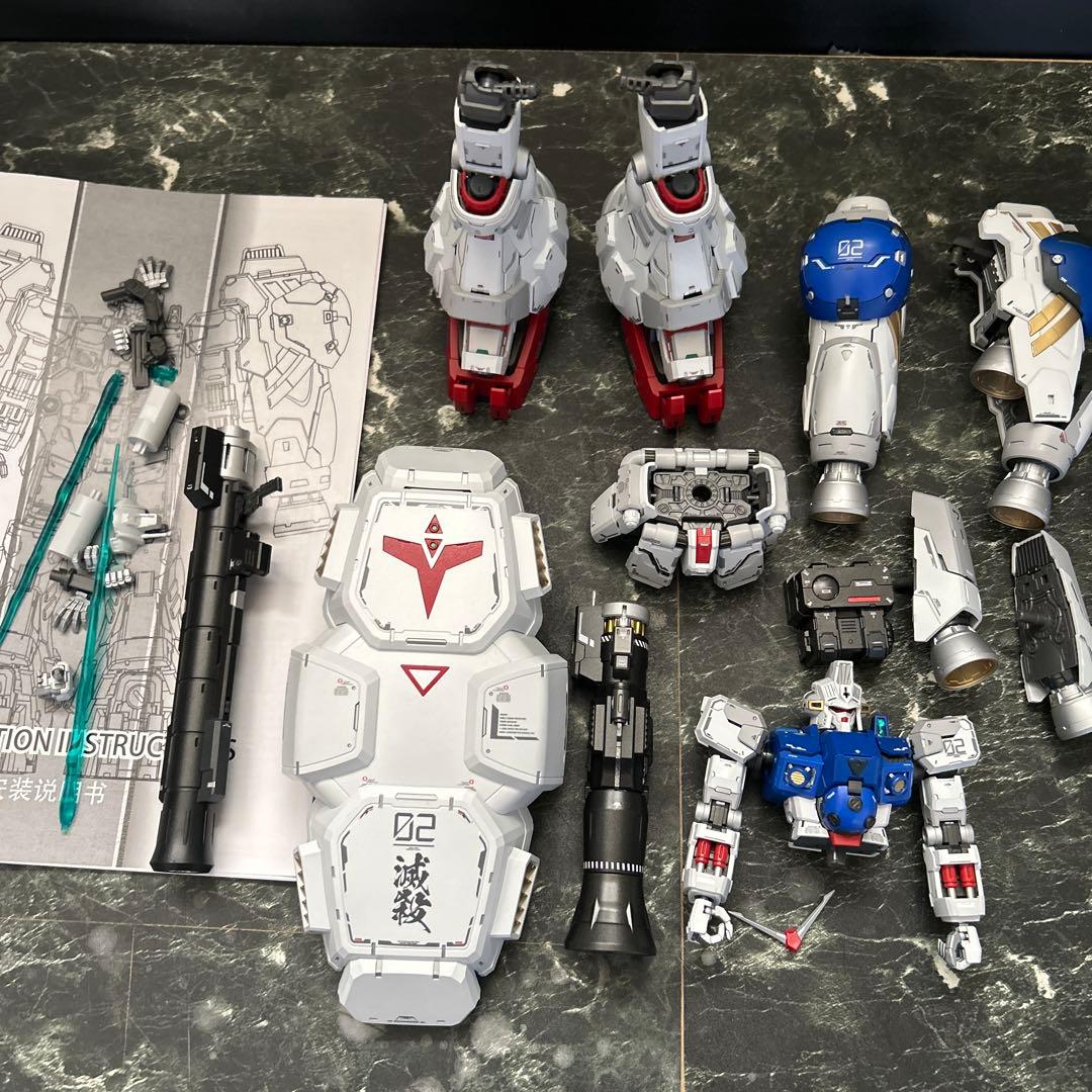 1/100 GP02 ガンダム試作2号機サイサリス ガンプラ、プラモデル完成品