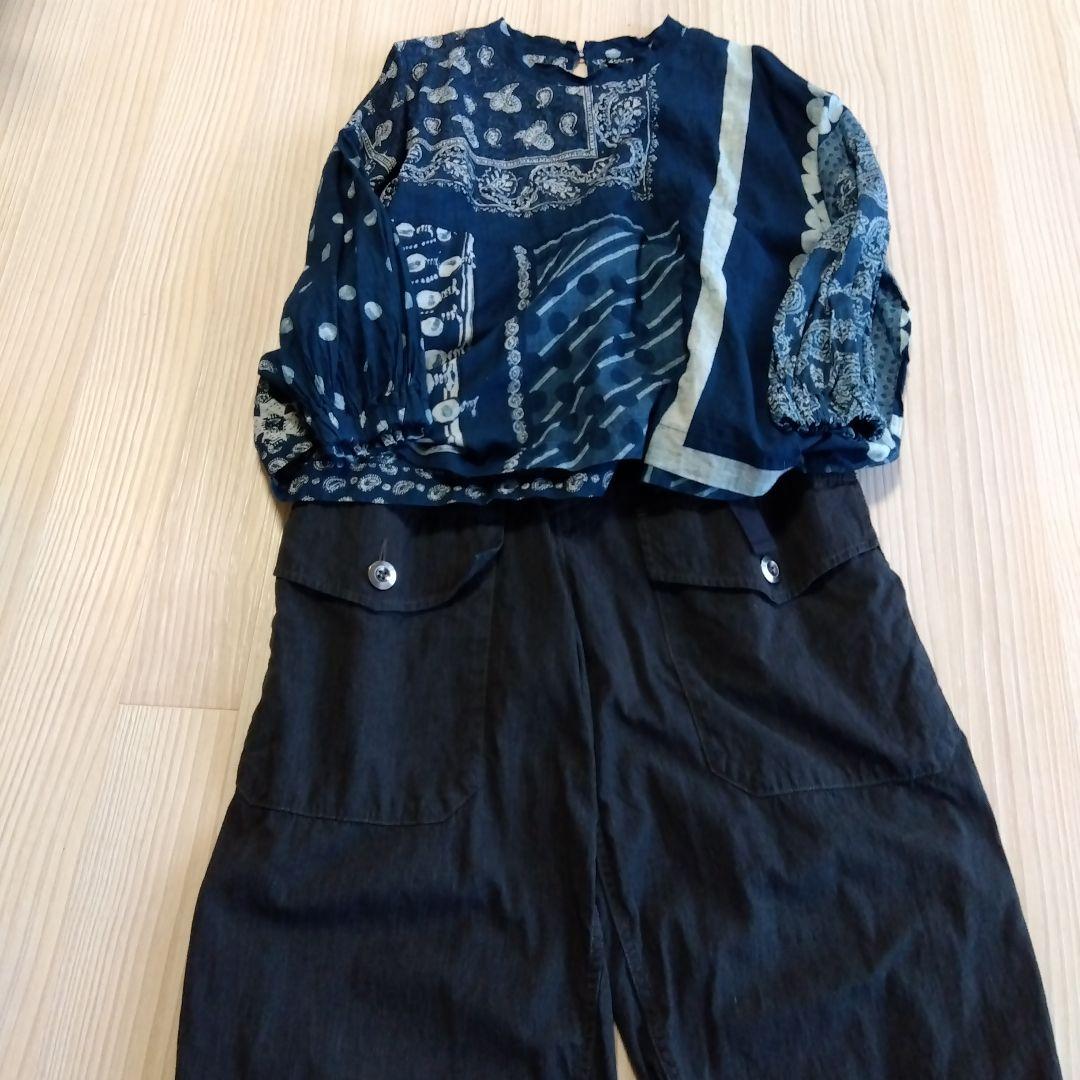 45R★撚杢平の908テントパンツ（インディゴ）