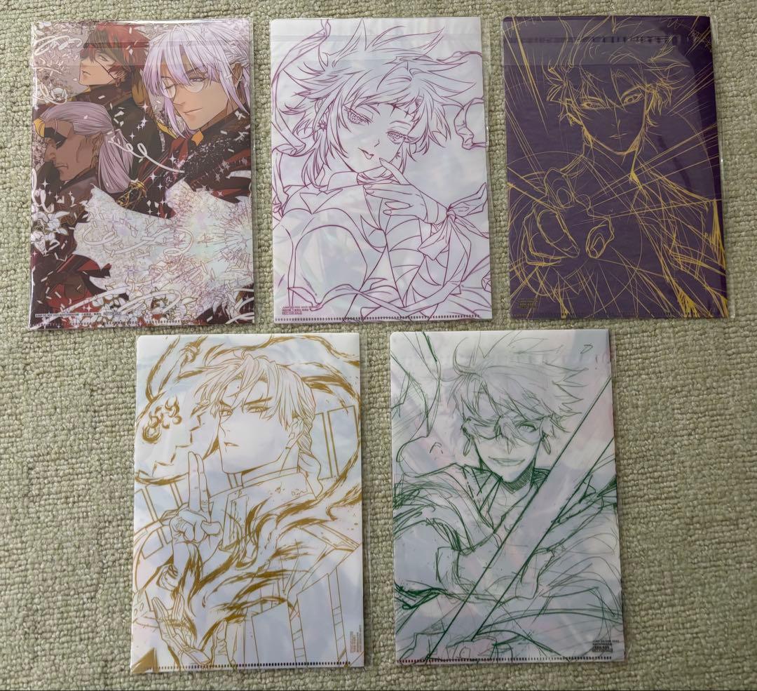 未開封】D.Gray-man ジャンプSQ.RISE クリアファイル等11点