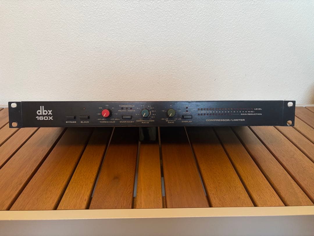 DBX 160X 名機コンプレッサー/リミッター動作確認済み　② DBX 160X 名機コンプレッサー/リミッター 動作確認済み