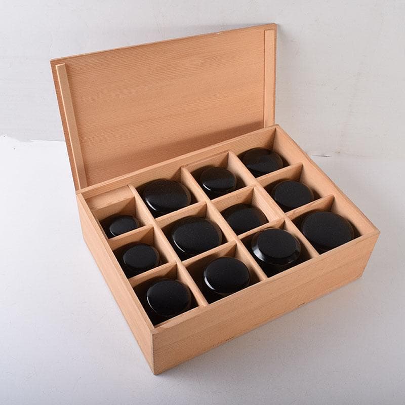 茶道具 黒漆 十二器棗 仙叟 時代箱 F R8089C - メルカリ