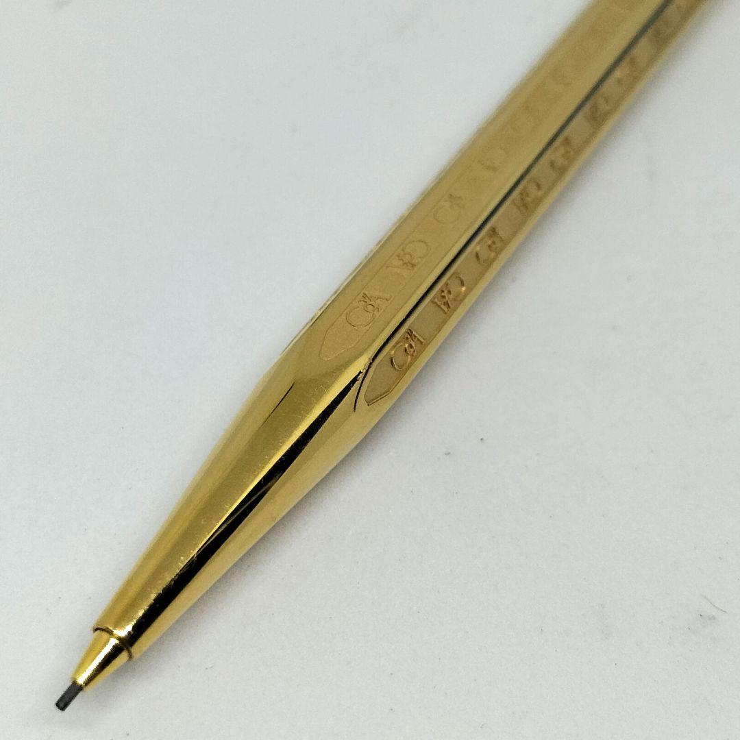 カランダッシュ エクリドール ヘクサゴナル シャープペンシル ゴールド