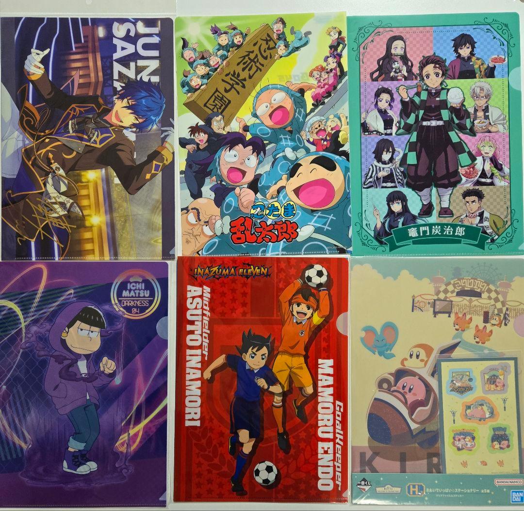 アニメグッズ キャラクターグッズ クリアファイル まとめ売り 200枚