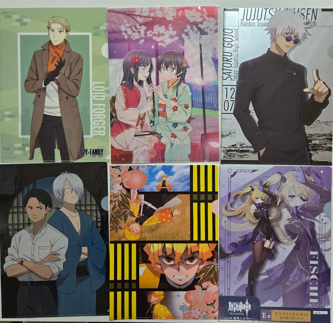 アニメグッズ キャラクターグッズ クリアファイル まとめ売り 200枚