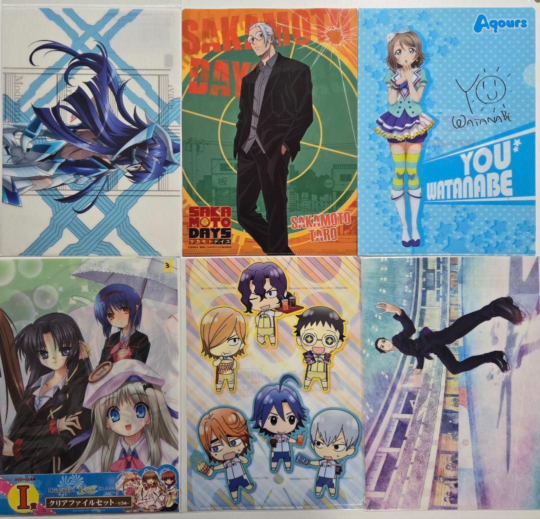アニメグッズ キャラクターグッズ クリアファイル まとめ売り 200枚