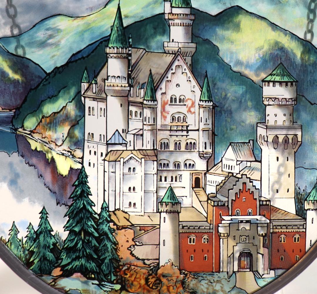 ディズニー ステンドグラス シンデレラ グラスマスターズ社シンデレラ城