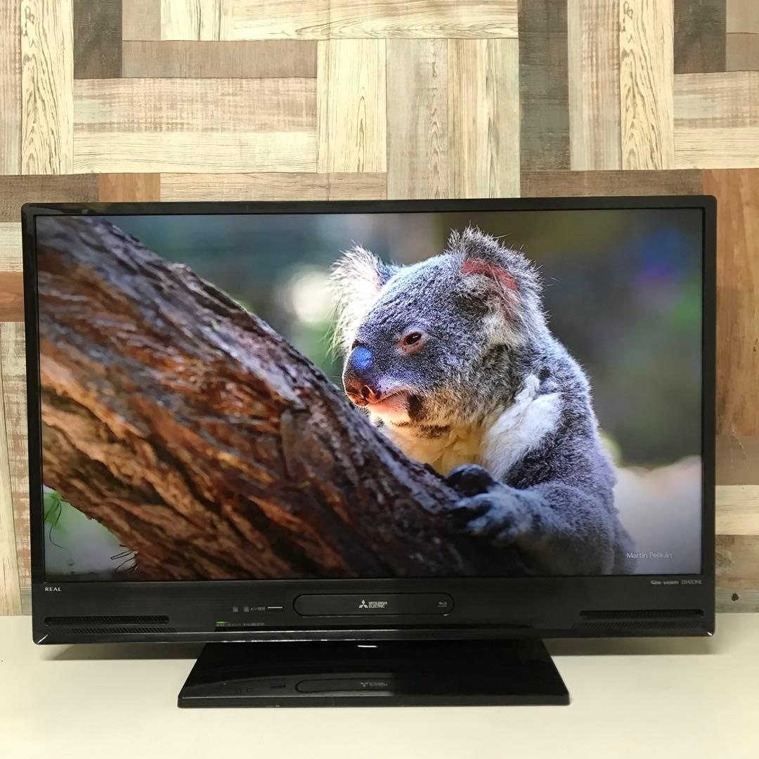 三菱 40型 テレビ ブルーレイ&ハードディスク内蔵 LCD-40BHR35 三菱