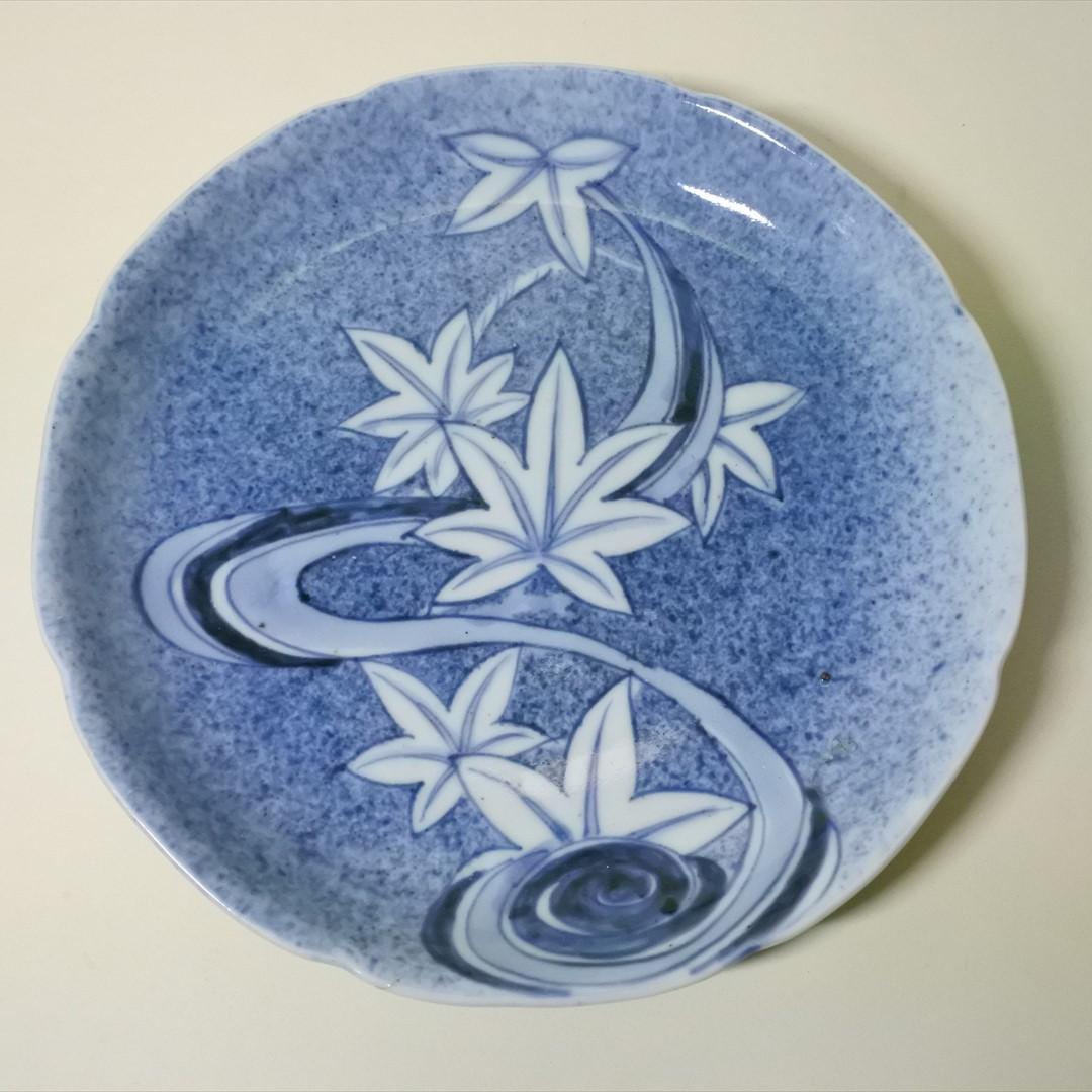 1889 酒井田柿右衛門 錦手中皿 5客 時代物 公式】柿右衛門窯