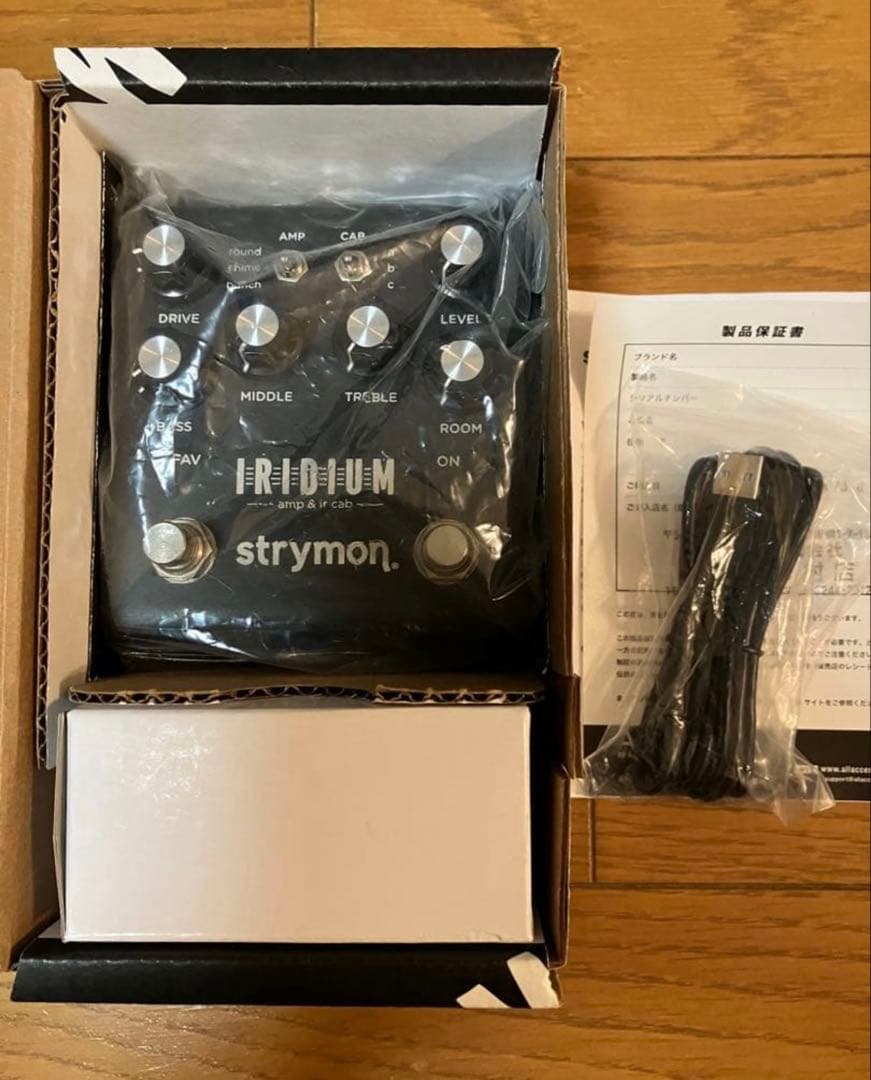 Strymon Iridium アンプ&キャビネット・シミュレーター