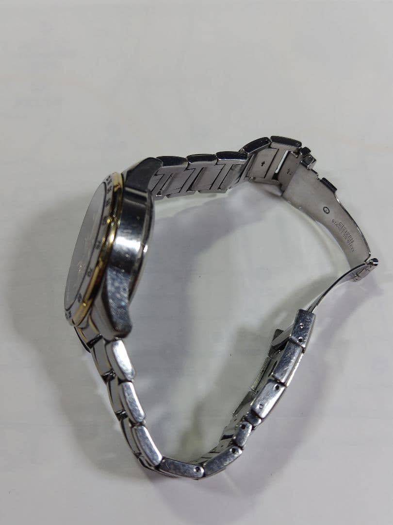 シチズン アテッサ　エコドライブ　ジャパネットコラボ　電波時計　20気圧防水