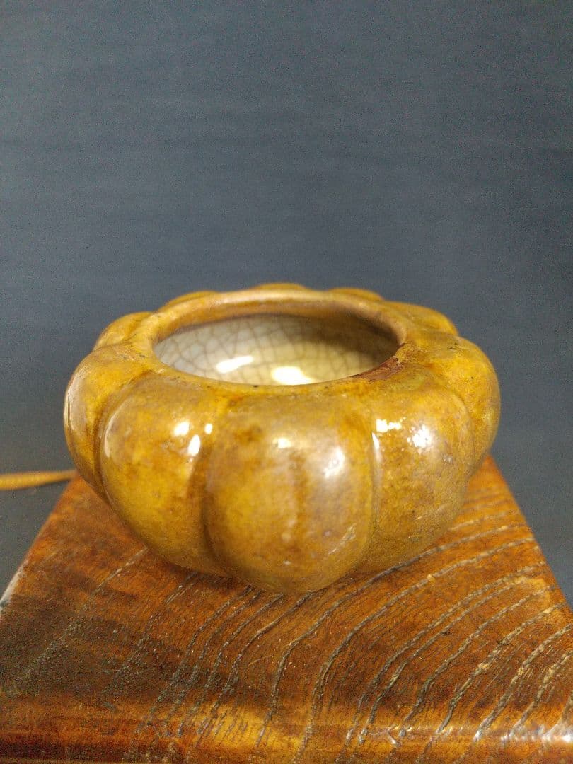 本歌 阿古陀形 時代交趾香合