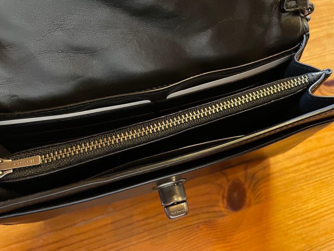 コーチ　チェーン　ショルダーバッグ