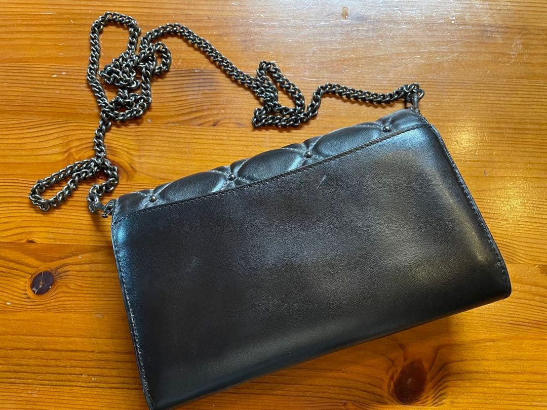 コーチ　チェーン　ショルダーバッグ