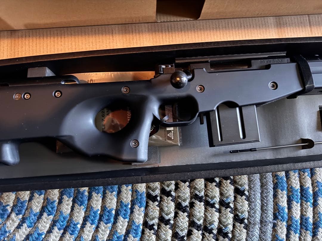 L96 AWS ボルトアクションエアライフル ブラック