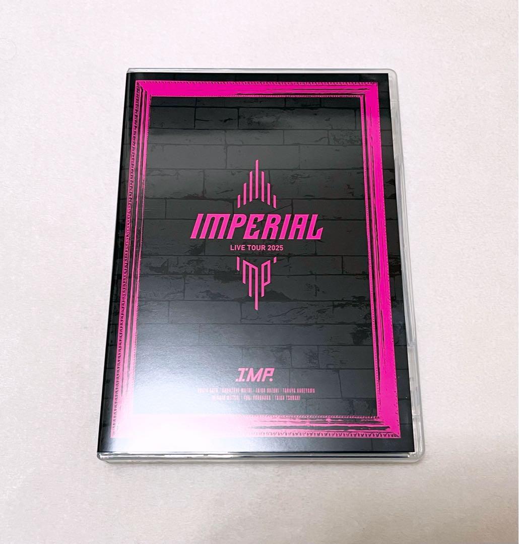 IMP. IMPERIAL LIVE TOUR 2023 Blu-ray IMP. LIVE TOUR 2025 IMPERIAL