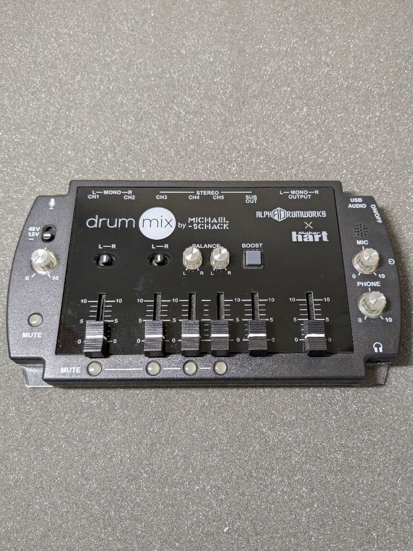 ALPHA DRUMWORKS DRUM MIX MIXER ミキサー