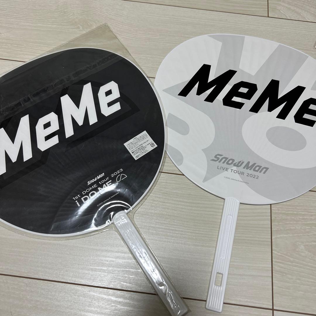 SnowManペンライト 目黒蓮うちわセット - メルカリ