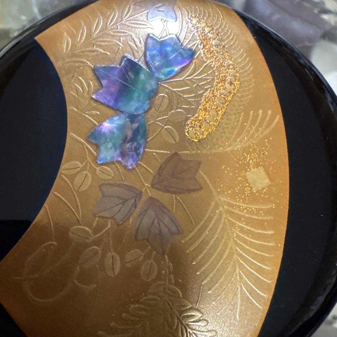 茶道 平棗 輪島塗り 一兆作