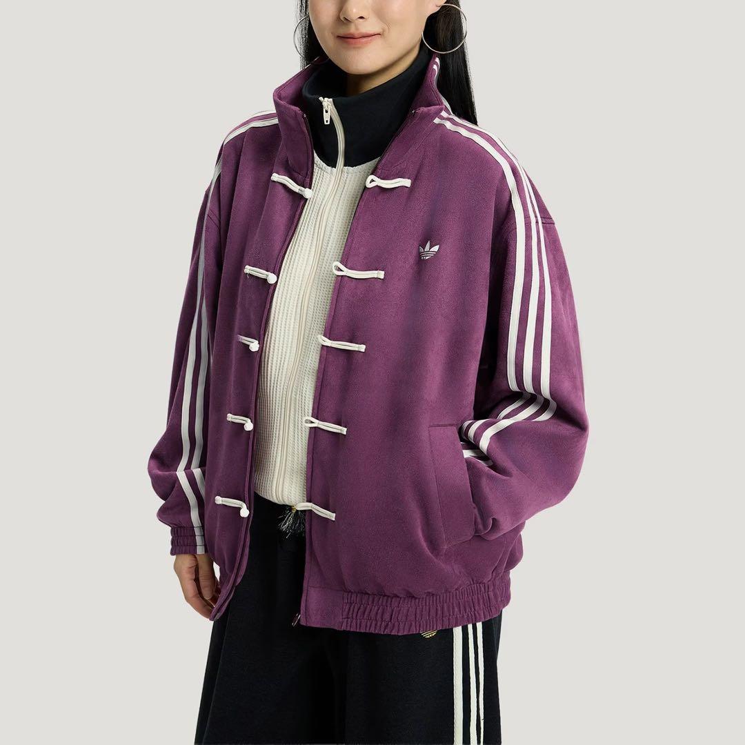 アディダス 中国限定 蛇年トラックジャケット紫色Sサイズ”