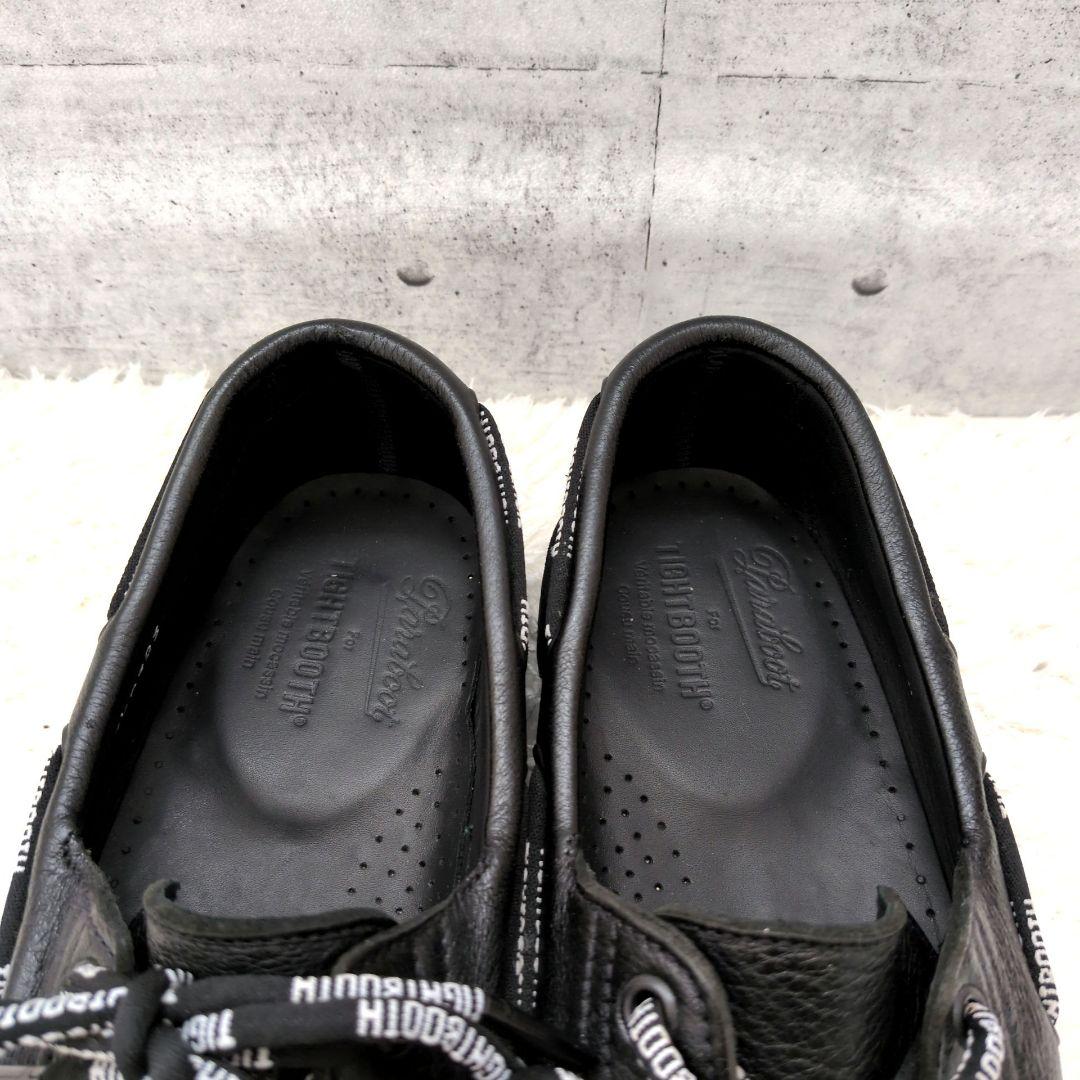 【極美品】パラブーツ　×　タイトブース　MALO　デッキシューズ　ディアスキン