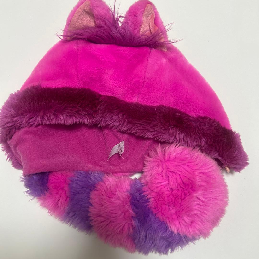 チェシャ猫の耳と尻尾付き帽子 チシャ猫ファンキャップ - メルカリ