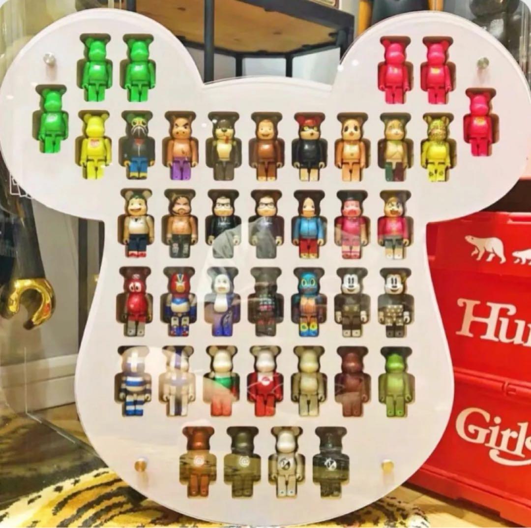 be@rbrick 100% ブリスターボード ディスプレイケース ベアブリック
